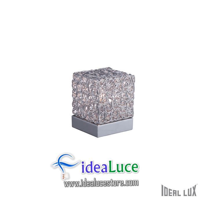 Lampada da tavolo Ideal Lux Quadro TL1 004686