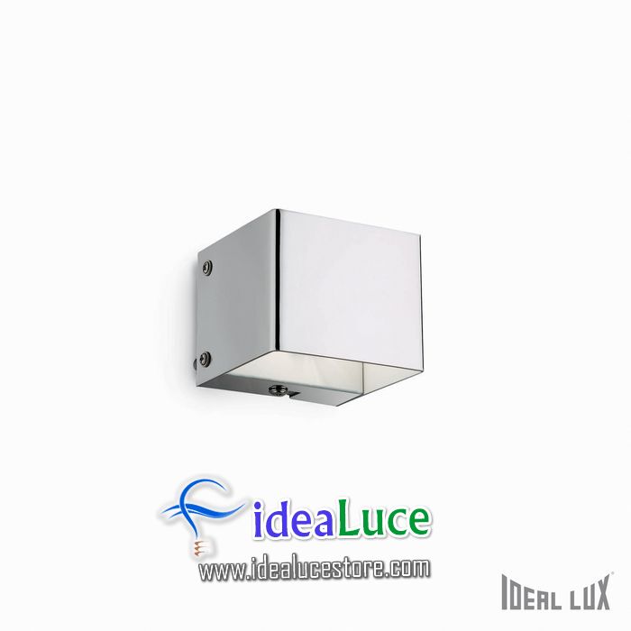 Lampada da parete Applique Ideal Lux Flash AP1 CROMO 007380