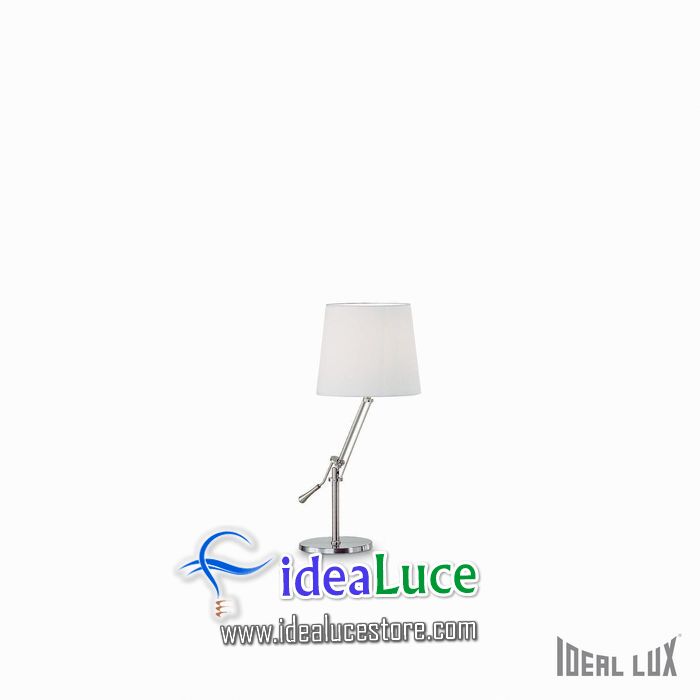 Lampada da tavolo Ideal Lux Regol TL1 BIANCO 014616
