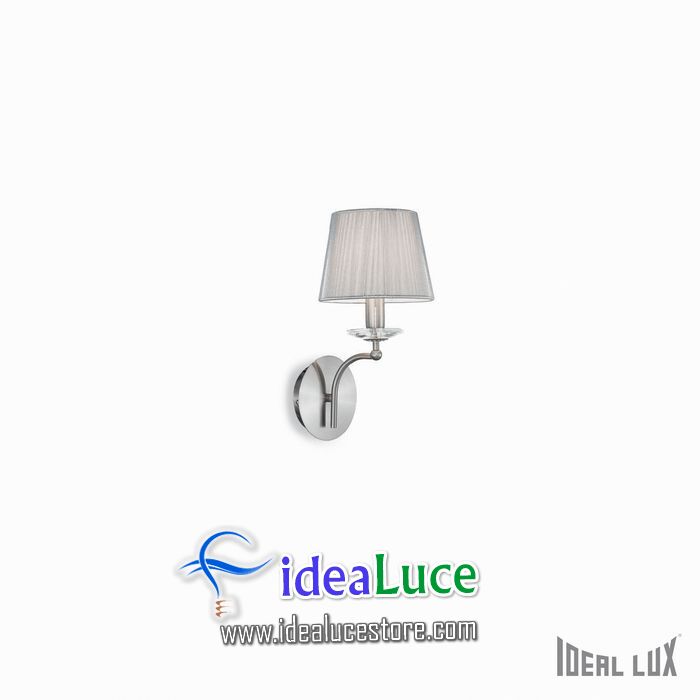 Lampada da parete Applique Ideal Lux Paris AP1 018027