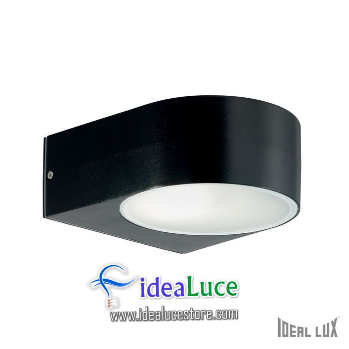 Lampada da esterno Applique Ideal Lux Iko AP1 NERO 018539