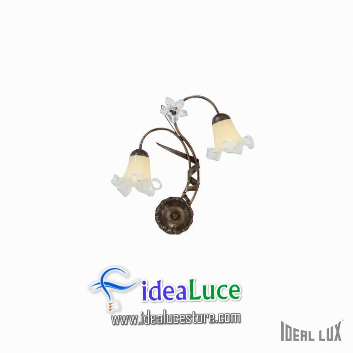 Lampada da parete Applique Ideal Lux Tirol AP2 024523