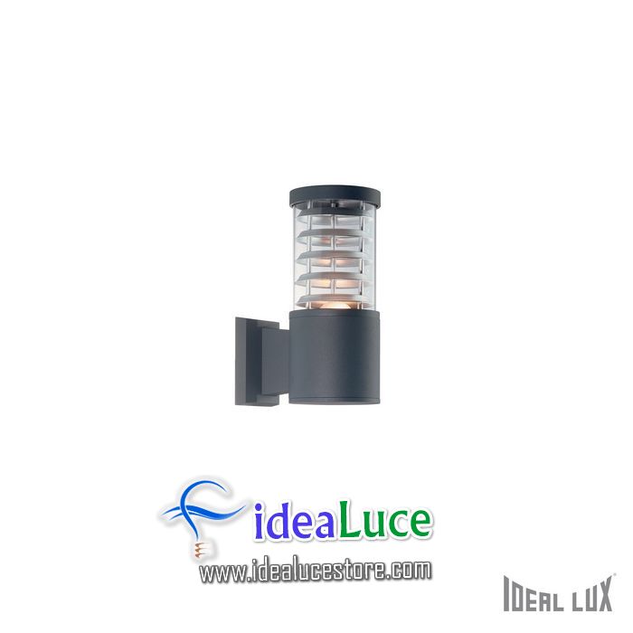 Lampada da esterno Applique Ideal Lux Tronco AP1 ANTRACITE 027005