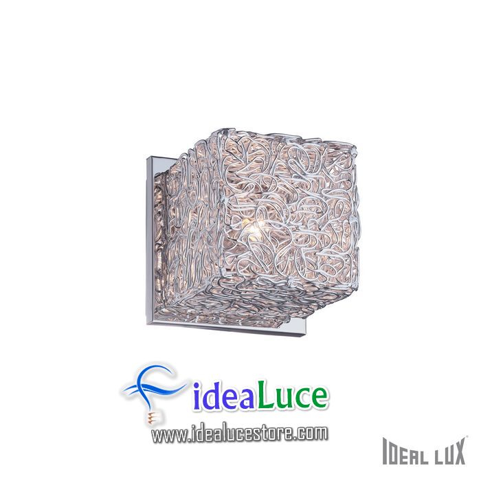 Lampada da parete Applique Ideal Lux Quadro AP1 031644