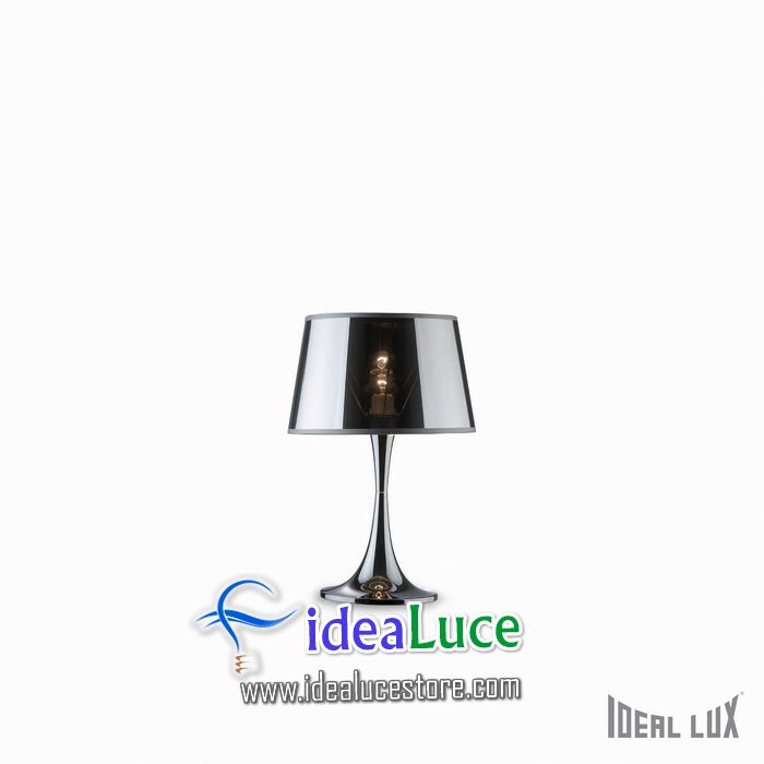 Lampada da tavolo Ideal Lux London CROMO TL1 BIG 032375