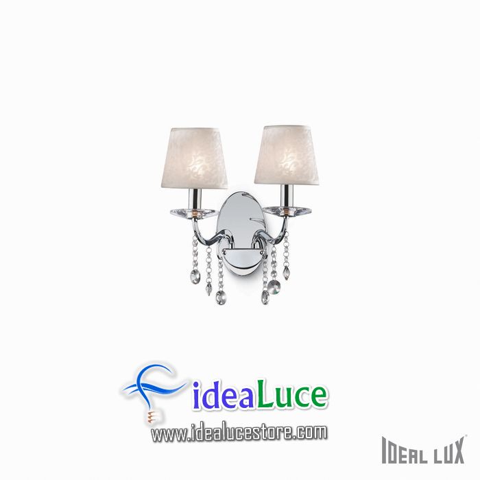 Lampada da parete Applique Ideal Lux Senix AP2 032573