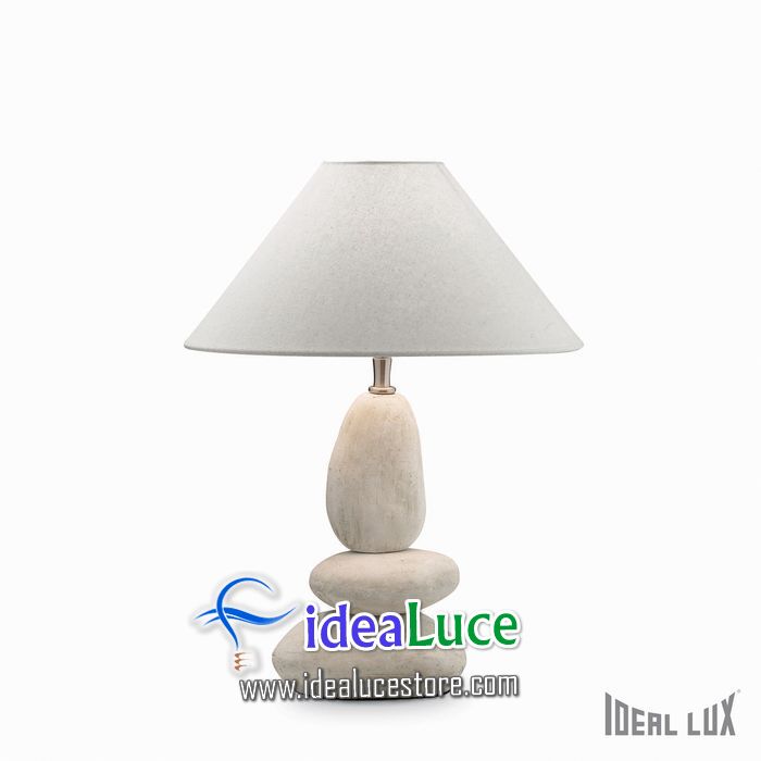 Lampada da tavolo Ideal Lux Dolomiti TL1 SMALL 034935