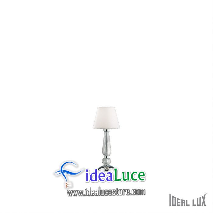 Lampada da tavolo Ideal Lux Dorothy TL1 SMALL TRASPARENTE 035307