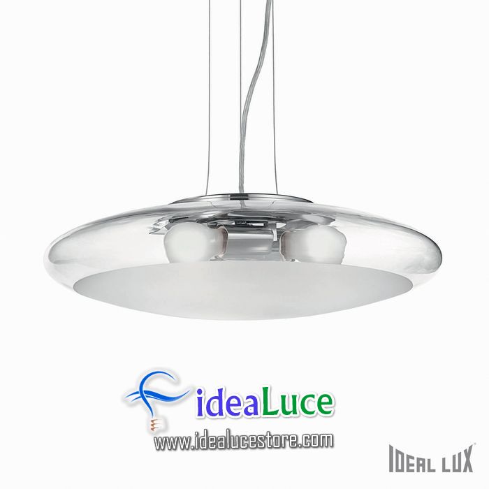 Lampadario sospensione Ideal Lux Smarties CLEAR SP3 D50 035505