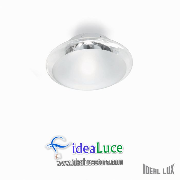 Plafoniera Ideal Lux Smarties CLEAR PL1 D33 035543