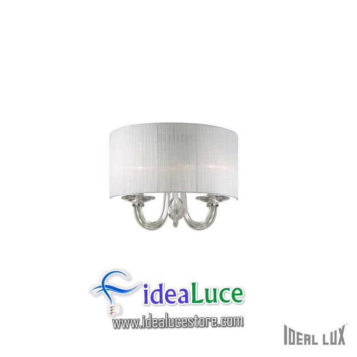 Lampada da parete Applique Ideal Lux Swan AP2 035864