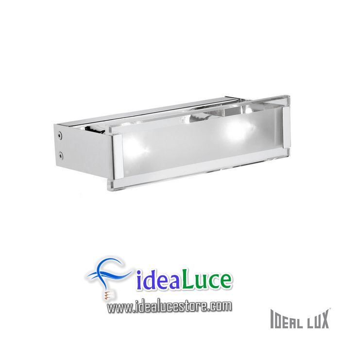 lampada da parete applique ideal lux tek ap2 052144