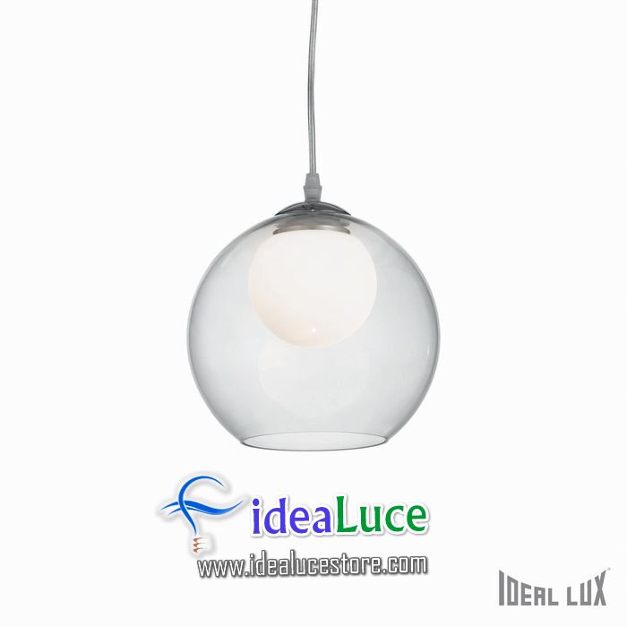 Lampadario sospensione Ideal Lux Nemo CLEAR SP1 D20 052793