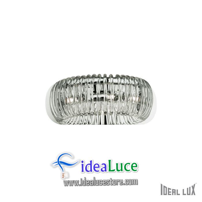 Lampada da parete Applique Ideal Lux Quasar AP3 059563