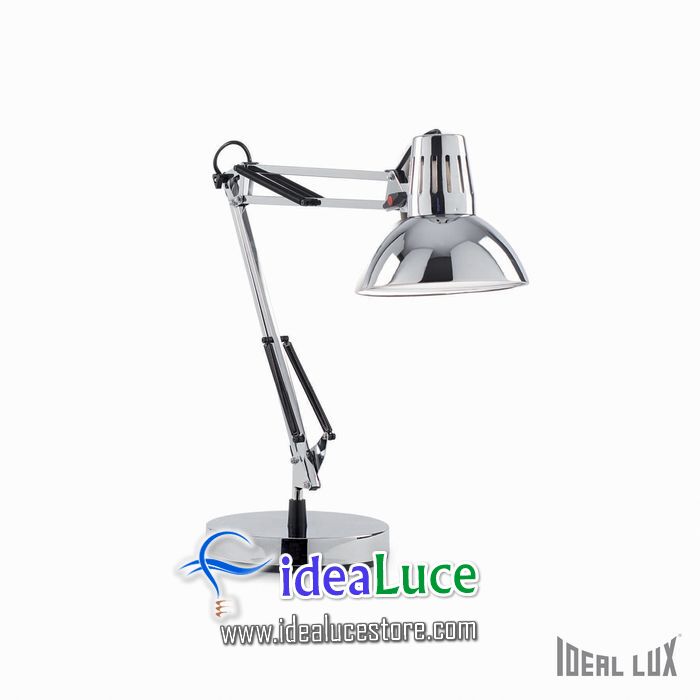 Lampada da tavolo Ideal Lux Wally TL1 CROMO 061184
