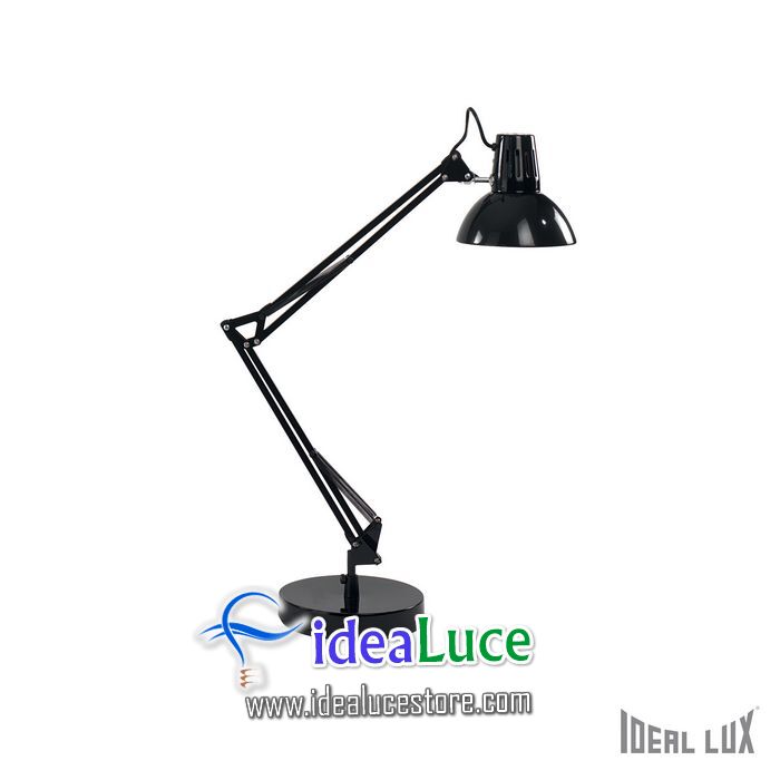 Lampada da tavolo Ideal Lux Wally TL1 NERO 061191