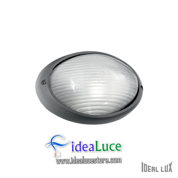 Lampada da esterno Applique Ideal Lux Mike AP1 SMALL ANTRACITE 061788
