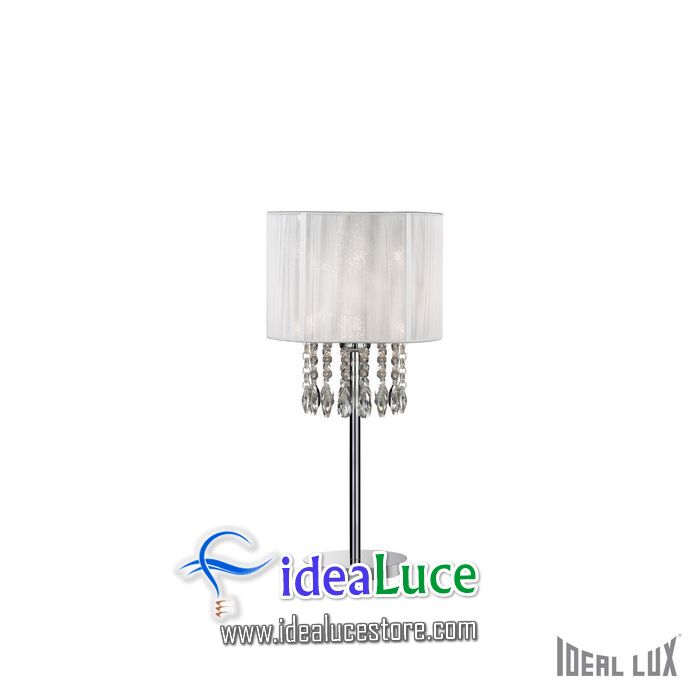 Lampada da tavolo Ideal Lux Opera TL1 BIANCO 068305