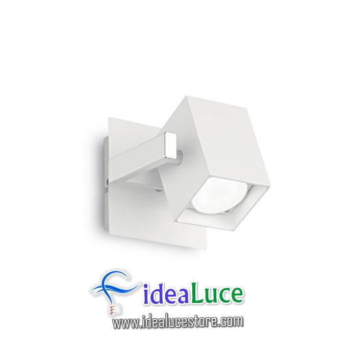 Lampada da parete Applique Ideal Lux Mouse AP1 BIANCO 073521