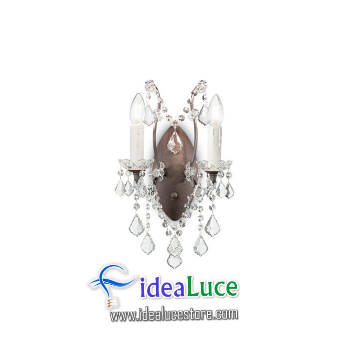 Lampada da parete Applique Ideal Lux Liberty AP2 073651