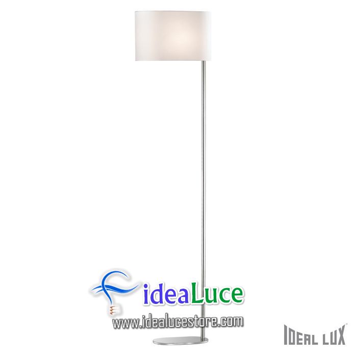 Lampada da terra Ideal Lux Sheraton PT1 BIANCO 074931