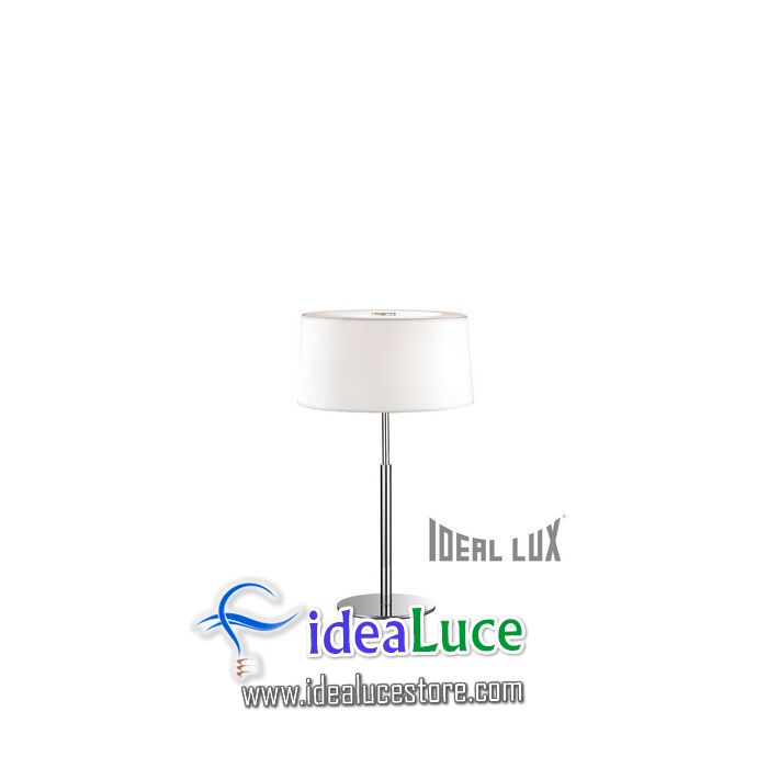 Lampada da tavolo Ideal Lux Hilton TL2 075532