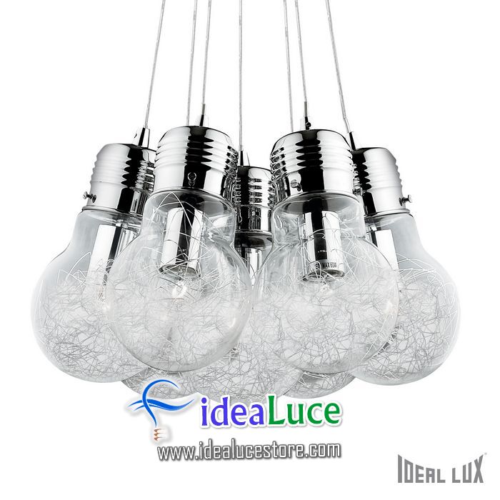 Lampadario sospensione Ideal Lux Luce MAX SP7 081779