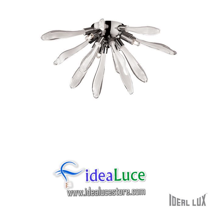 Lampada da parete Applique Ideal Lux Corallo AP3 081960