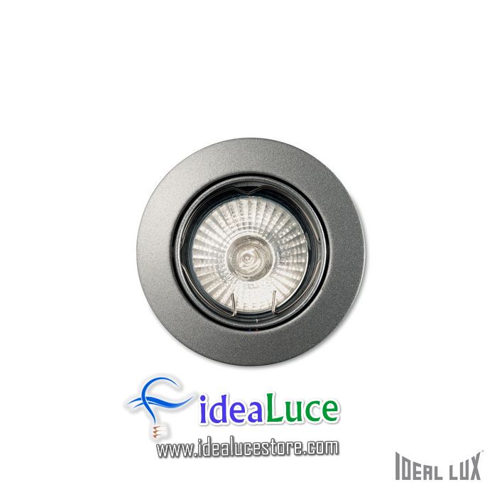 Faretto da incasso Ideal Lux Swing FI1 ALLUMINIO 083162