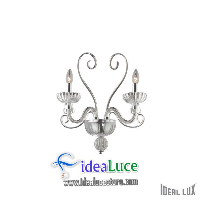 Lampada da parete Applique Ideal Lux Alexander AP2 090276