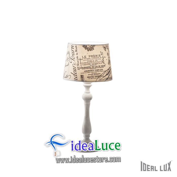 Lampada da tavolo Ideal Lux Coffee TL1 SMALL 092676