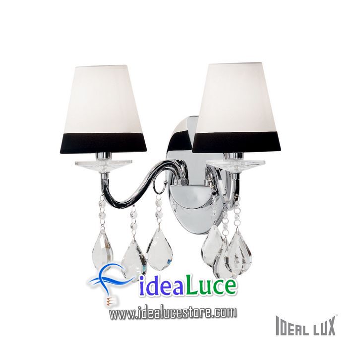 Lampada da parete Applique Ideal Lux Domus AP2 093321