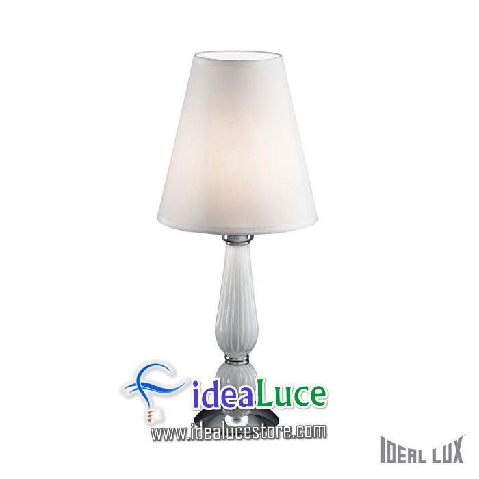 Lampada da tavolo Ideal Lux Dorothy TL1 SMALL BIANCO 100968
