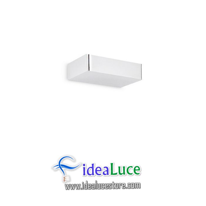 Lampada da parete Applique Ideal Lux Brick AP2 BIANCO 104355