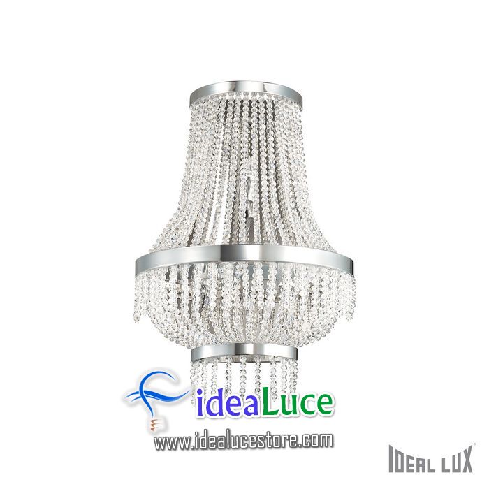 Lampada da parete Applique Ideal Lux Augustus AP3 112817