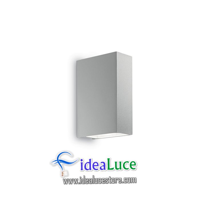 Lampada da parete Applique Ideal Lux Tetris-2 AP2 GRIGIO 113807