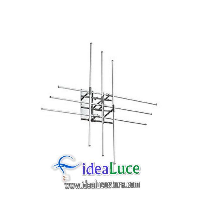 Plafoniera Ideal Lux Cross LED PL6 114750