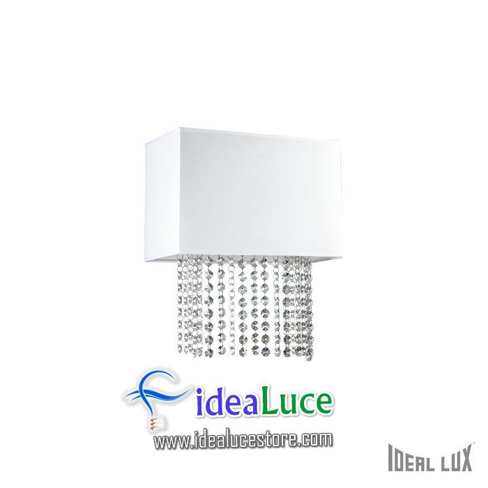 Lampada da parete Applique Ideal Lux Phoenix AP2 BIANCO 115696