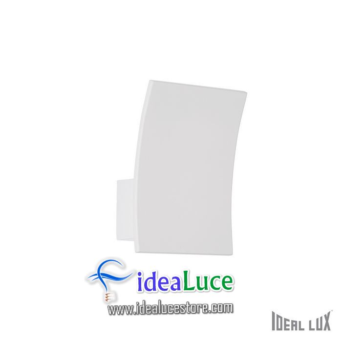 Lampada da parete Applique Ideal Lux Fix AP1 BIANCO 117867