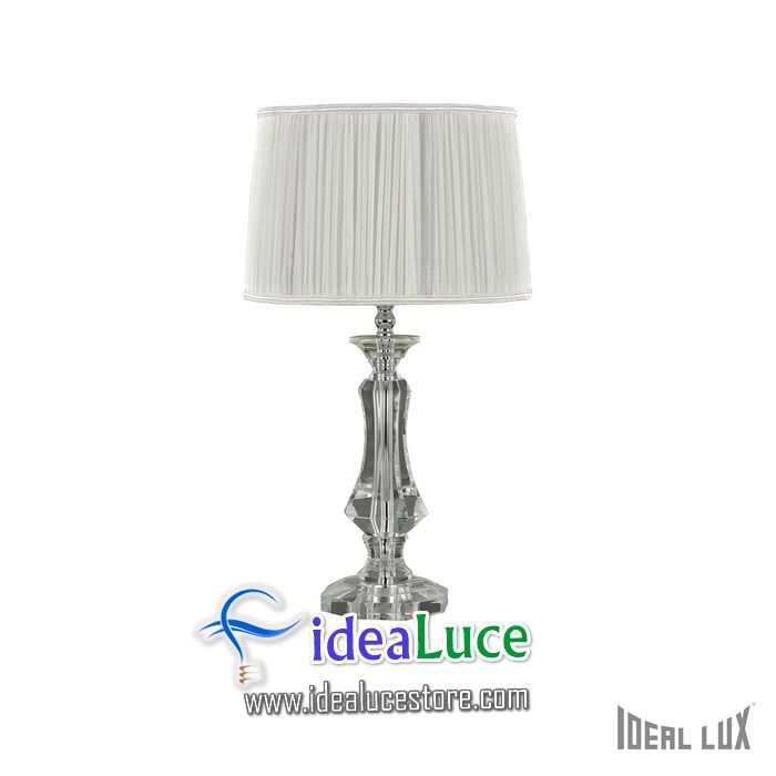 Lampada da tavolo Ideal Lux Kate-2 TL1 ROUND 122885
