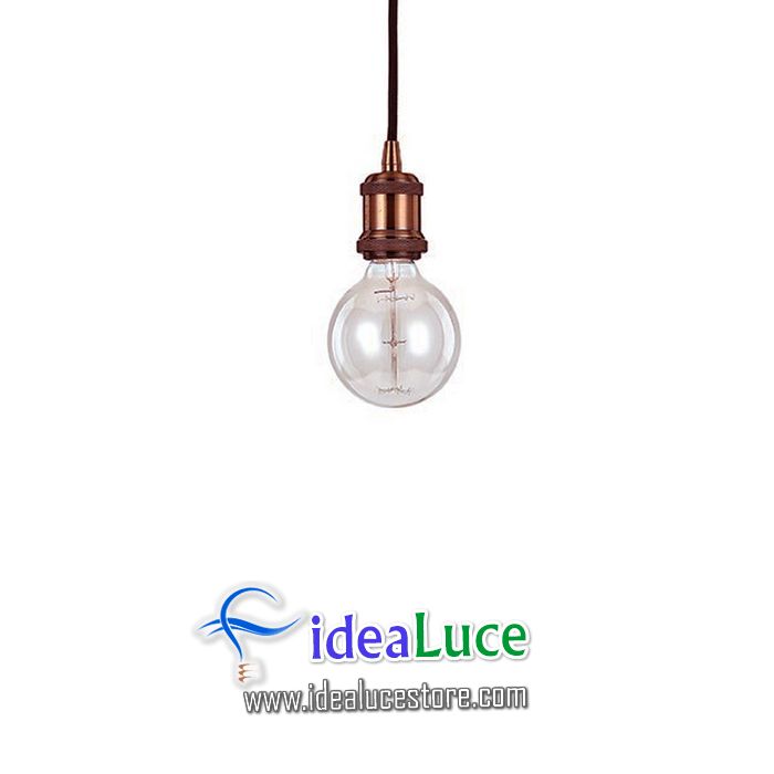 Lampadario sospensione Ideal Lux Frida SP1 RAME ANTICO 123868