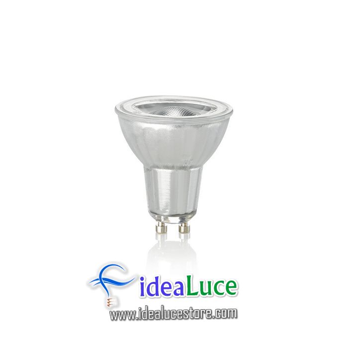 Confezione da 10 Lampadine Led Ideal Lux CLASSIC GU10 7W 640Lm 3000K 123943