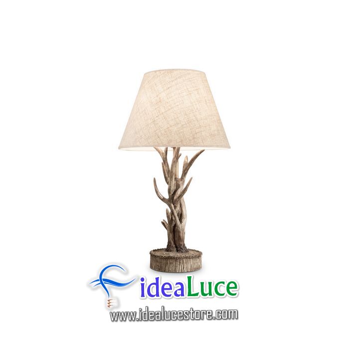 Lampada da tavolo Ideal Lux Chalet TL1 128207