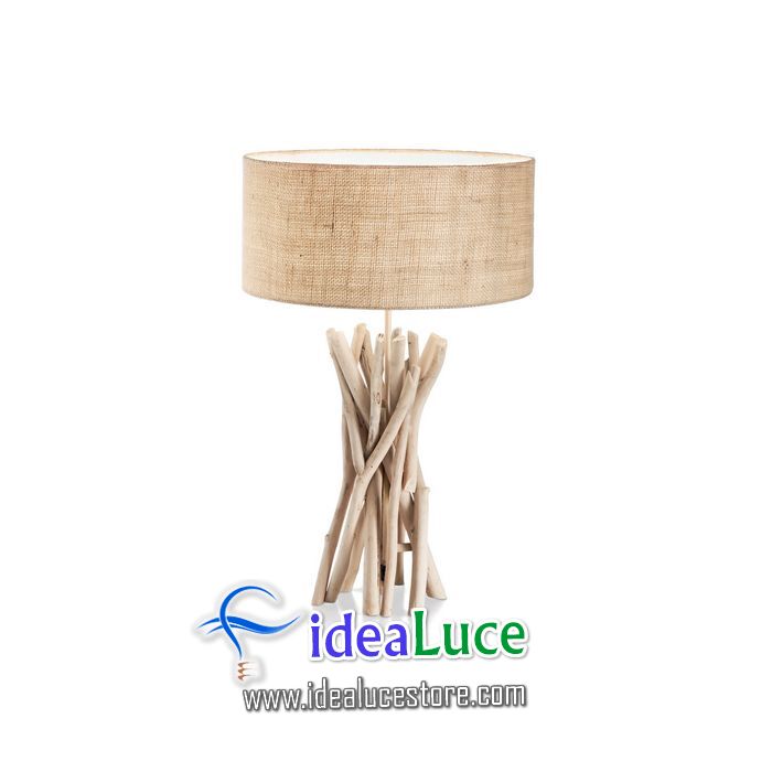 Lampada da tavolo Ideal Lux Driftwood TL1 129570