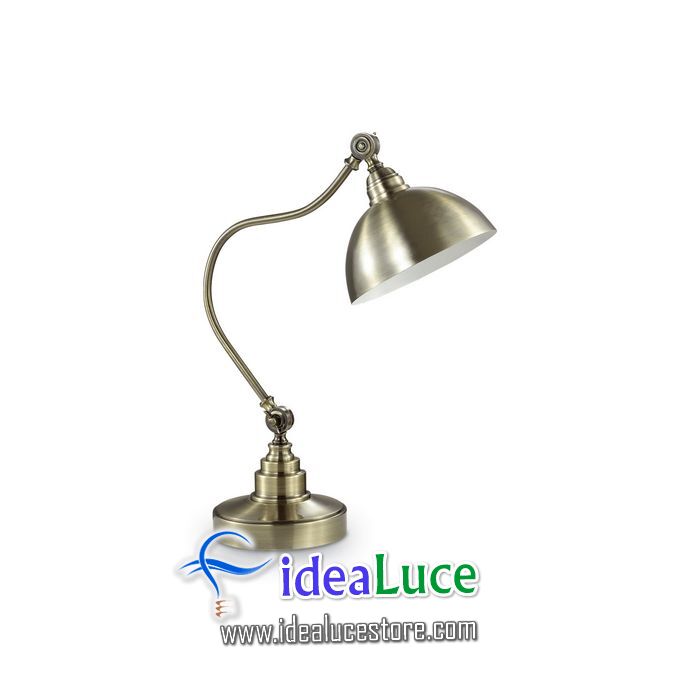 Lampada da tavolo Ideal Lux Amsterdam TL1 BRUNITO 131733