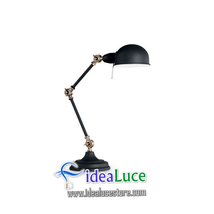 Lampada da tavolo Ideal Lux Truman TL1 NERO 145211