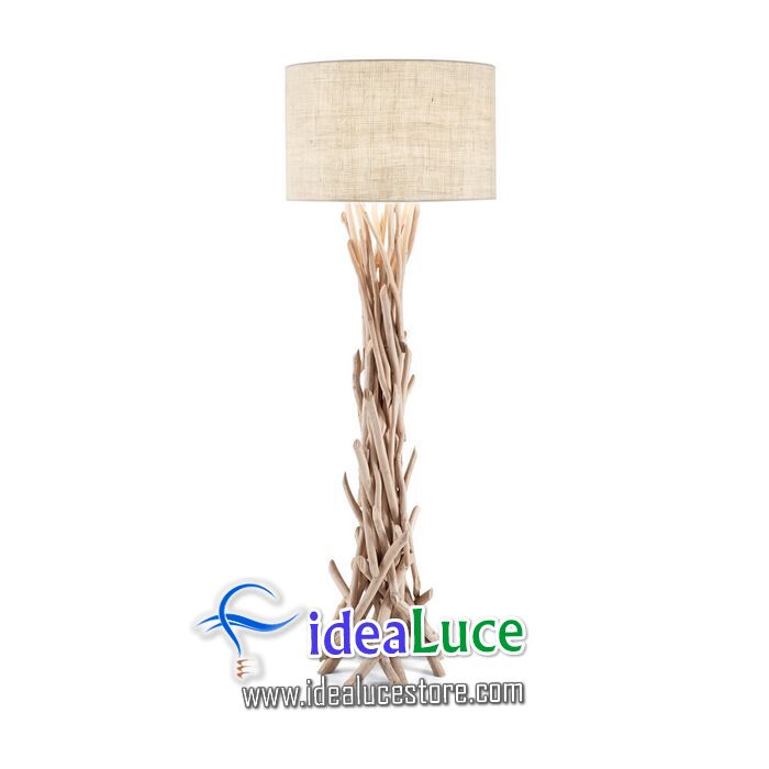 Lampada da terra Ideal Lux Driftwood PT1 148939