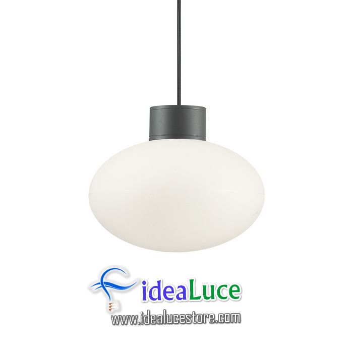 Lampadario sospensione Ideal Lux Armony SP1 ANTRACITE 149486 Lampadario sospensione Ideal Lux Armony SP1 ANTRACITE 149486