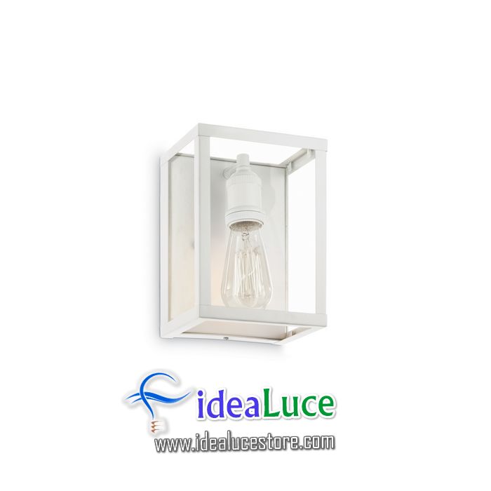 Lampada da parete Applique Ideal Lux Igor AP1 BIANCO 149684