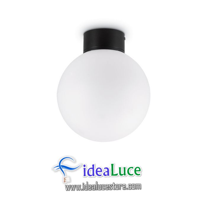 Plafoniera Ideal Lux Symphony PL1 NERO 149806 Plafoniera Ideal Lux Symphony PL1 NERO 149806